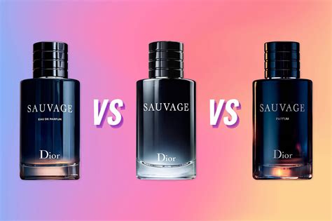 dior sauvage eau de parfum vs edt|eau sauvage dior 1 litre.